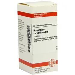Magnesium Carbonicum D 6 Tabletten 80 St