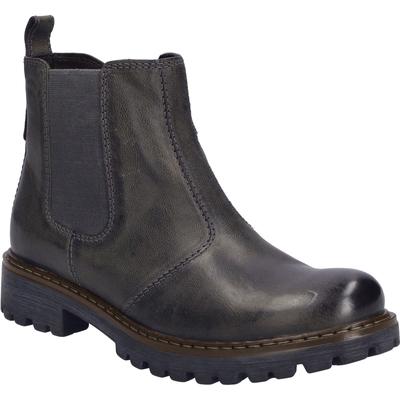 Stiefelette JOSEF SEIBEL "Marta 06, oliv", Damen, Gr. 37, grün (oliv), Obermaterial: 100% Rindsleder Leather cow., Schuhe Stiefelette