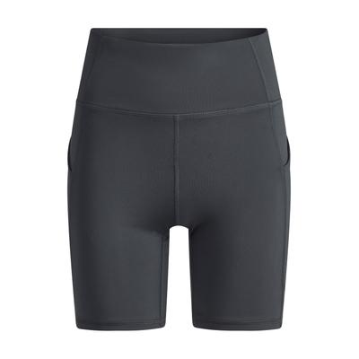Sporthose FABLETICS "Fabletics Shorts OASIS HIGH-WAISTED SHORT 6", Damen, Gr. XS, N-Gr, schwarz, Obermaterial: 82% Polyester PES. 18% Elasthan EL., uni, regular fit, Hosen Sporthose, mit Taschen
