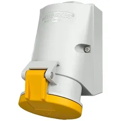 Mennekes 1860 Wanddose TwinCONTACT, 32A5p4h110V, IP44