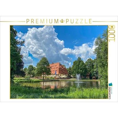 CALVENDO Puzzle Es gibt nur ein Leben: Fallersleben! | 1000 Teile Lege-Größe 64x48cm Foto-Puzzle für glückliche Stunden