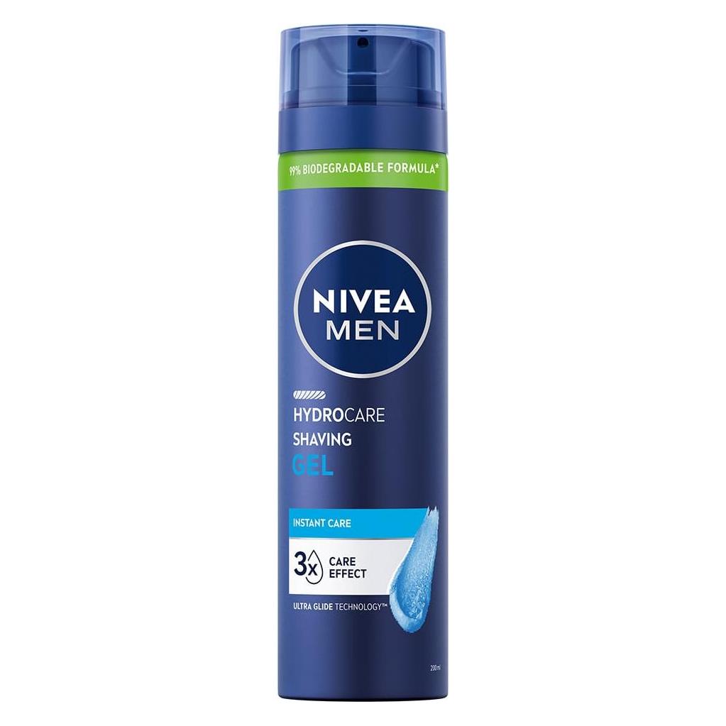 Nivea - Protect & Care Shaving Gel - 200 ml (200 ml, Rasiergel) (81760)