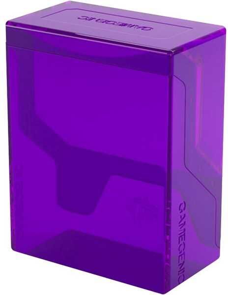 Gamegenic Bastion 50+ XL Deck Box: Purple for Trading Card Organizers