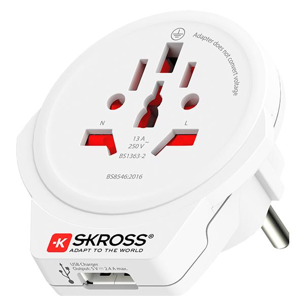 Skross World to Europe USB (1500266)