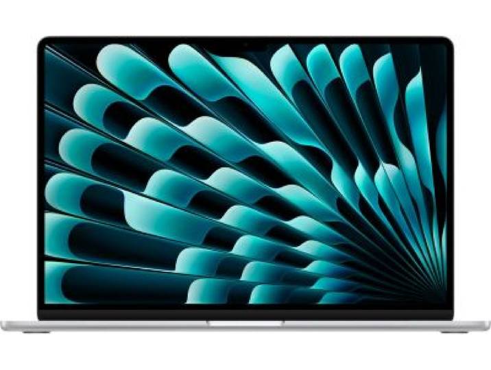 Macbook - Ordinateur Apple Air 15 Puce M5 Cpu 10 / Gpu 10 Coeurs Mémoire Ram 16go Stockage 512go Ssd Argent