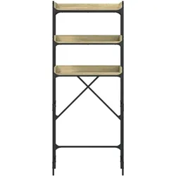 vidaXL Hasonum, Waschmaschinenschrank, Braun