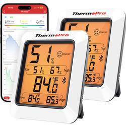 ThermoPro Funk-Thermo-/Hygrometer Weiß TP350-2