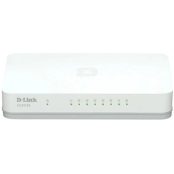 D-Link GO-SW-8G/E Netzwerk-Switch Unmanaged Gigabit Ethernet (10/100/1000) Weiß