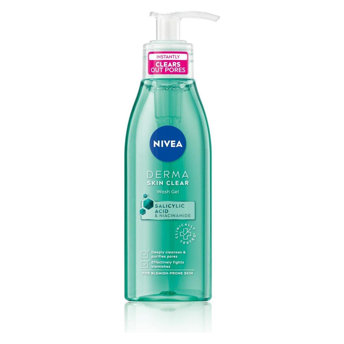 Nivea Derma Skin Clear Cleansing Gel Against Imperfections 150Ml (Reinigungsgel, 150 ml) (5900017087665)