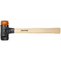 Schonhammer Safety, mittelweich / hart schwarz/holz, Ø 30mm