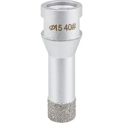 Fliesenbohrkrone Soldia Ø 15 mm, Aufnahme M14, trocken integrierter Kühlung