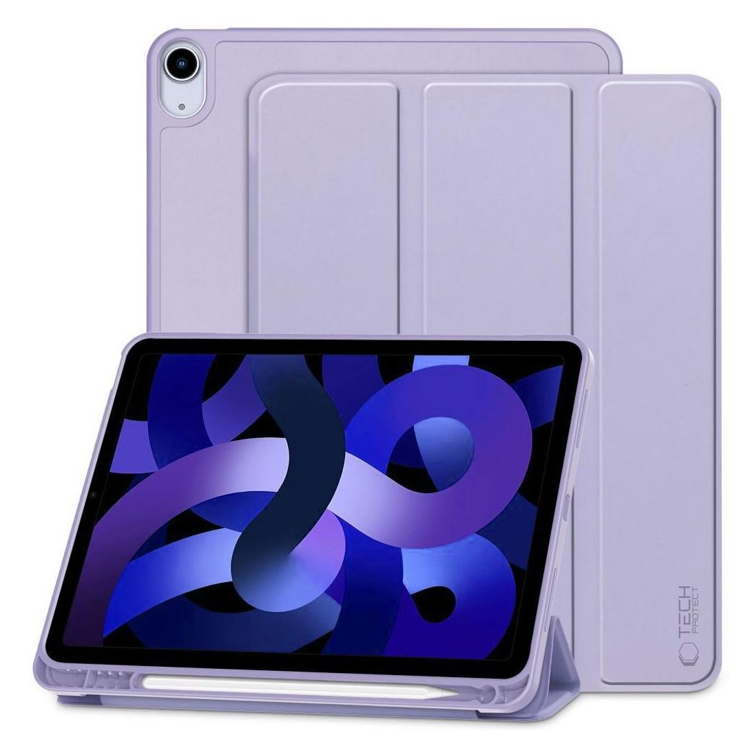 Tech CASE na tablet technology protected TECHNOLOGY PROTECTED SC PEN IPAD AIR 4 2020/5 2022 PURPLE (Apple iPad Air 2020, Apple iPad Air 2022) (9490713929025)