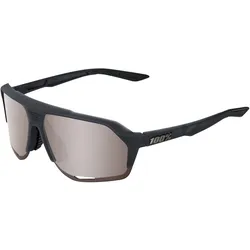100%, Unisex, Sportbrille, Norvik (Crystal Black, Soft Tact Crystal Black, Braun, HiPER crimson silber, Silber), Schwarz