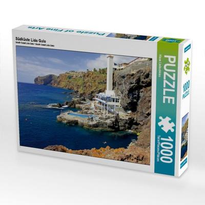 CALVENDO Puzzle Südküste Lido Galo | 1000 Teile Lege-Größe 64x48cm Foto-Puzzle für glückliche Stunden