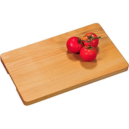 Kesper Professionele Snijplank van Hout, Rechthoekig, Bruin/Beige, B/D/H: 45 x 27 x 2 cm