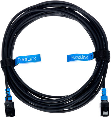 PureLink FI-PC100-050 Cat.6a Cable 5.0m noir