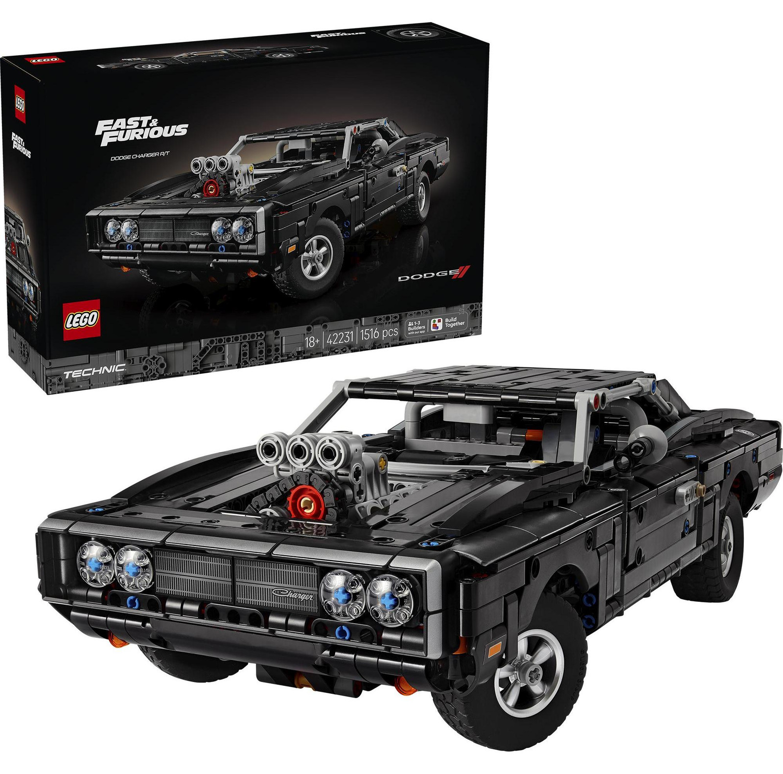 LEGO Technic 42231 Dodge Charger R/T Fast & Furious auto