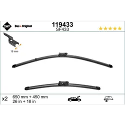 Scheibenwischer SWF 119433 für BMW Renault Mercedes-Benz 6er Kangoo III Citan T