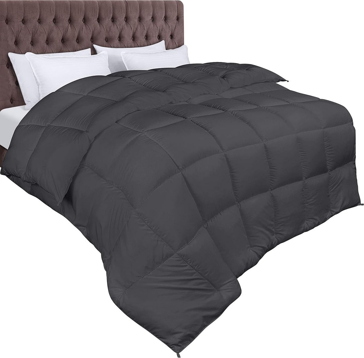 Warm tweepersoons dekbed van microfibre, 180 x 200 cm