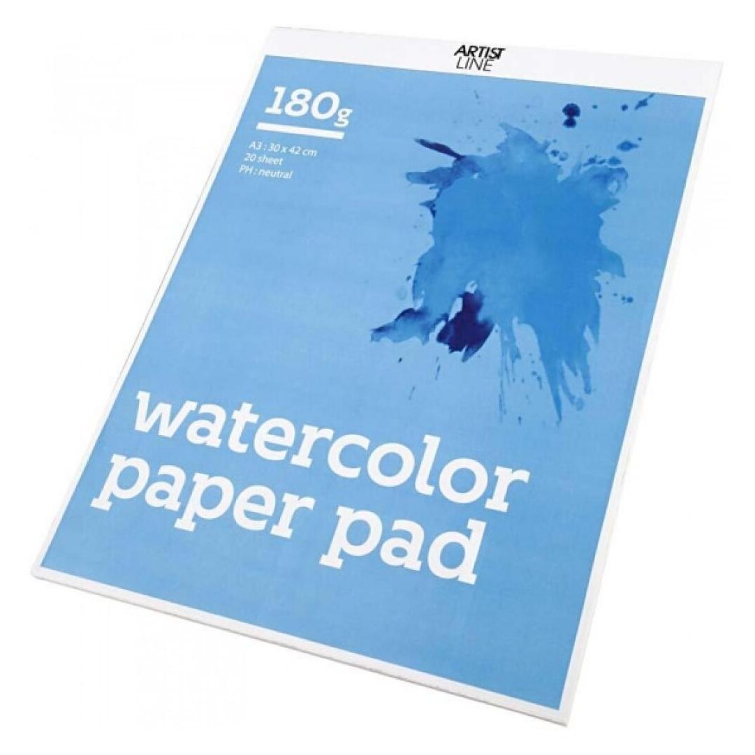 Creativ Company Aquarelblok Wit A3, 20 Vellen (A3) (22106)