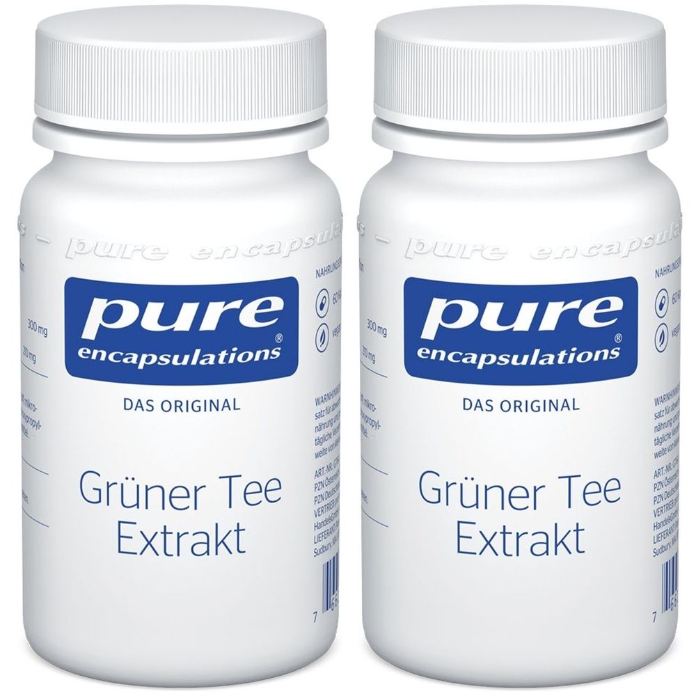 Pure Encapsulations grüner Tee Extrakt Kapseln 2x 2x60 St