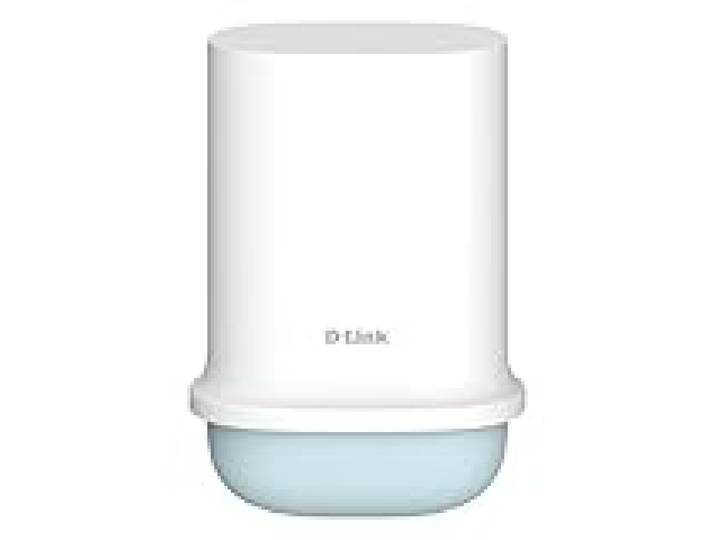 D-Link DWP-1010 CPE extérieur 5G/LTE, Modem/antenne ext. 5G, jusqu'à 4 Gbit/s, PoE 2,5GbE, IP67 résiste aux intempéries, Protection surtensions 6kV, inj. PoE Inclus, Support Mural/Poteau,Tous réseaux
