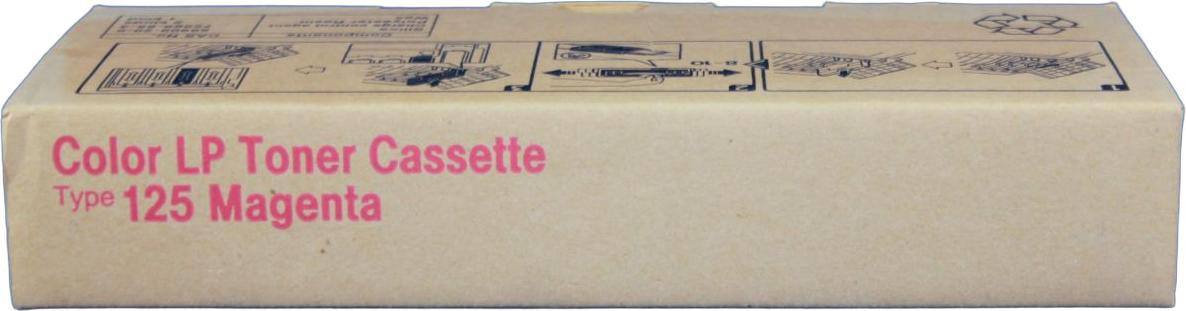 Ricoh tonercartridge Type 125 Magenta, 5500 pagina's