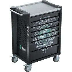 WERA 05150136001 - Tool Rebel Werkstattwagen Stainless 2