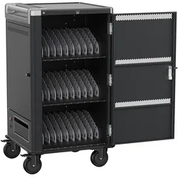 Ewent EW1700, Notebookwagen, Grau, Schwarz