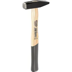 Schlosserhammer PICARD 200g, Deutsche Form, mit Eschenstiel