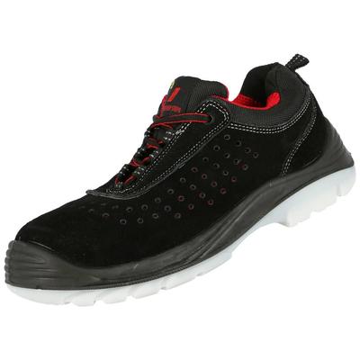 AS Arbeitsschutz S1P Sicherheitshalbschuhe Nitras Easy Step P | Gr. 40 | Velourleder