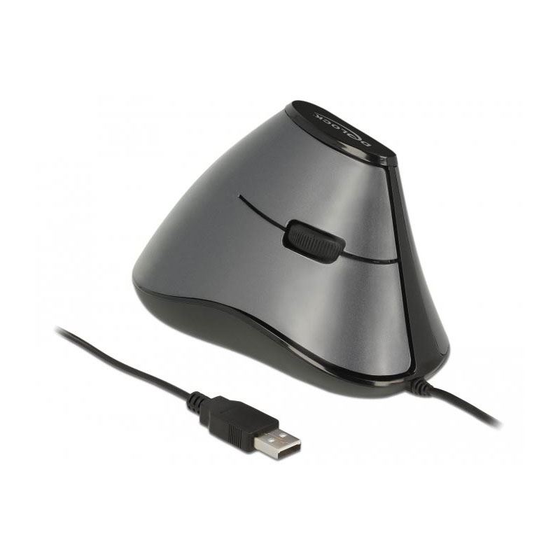 Delock Ergonomisch vertikal USB (kabelgebunden)
