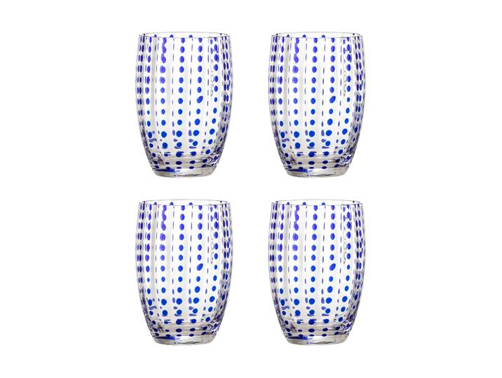 Bloomingville Brinley drinkglas 4-pack Blauw