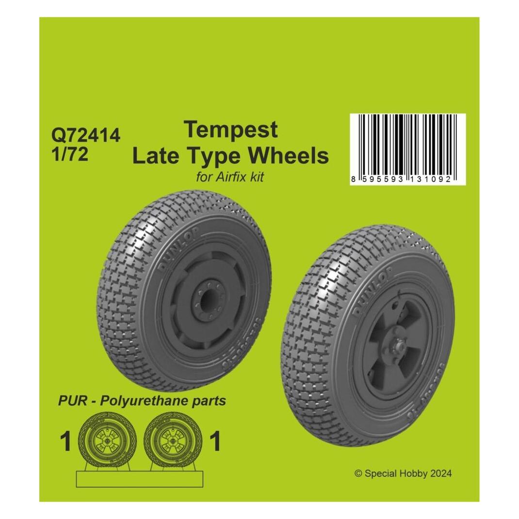 CMK Tempest Late Type Wheels (129-Q72414)