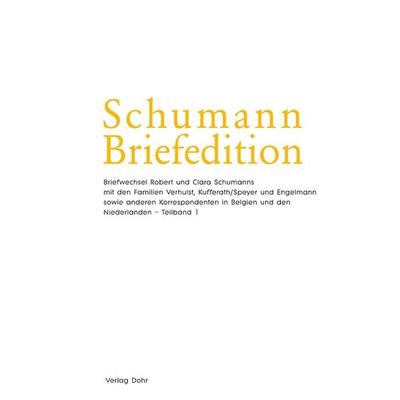Schumann-Briefedition / Schumann-Briefedition II.13, Set von , Dohr köln, 978-3-86846-024-7