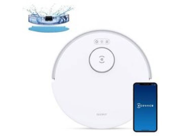 Aspirateur Robot ECOVACS DEEBOT N20 Technologie brosse Anti-Tangle 8000Pa Évitement dObstacles Batterie 300 Min