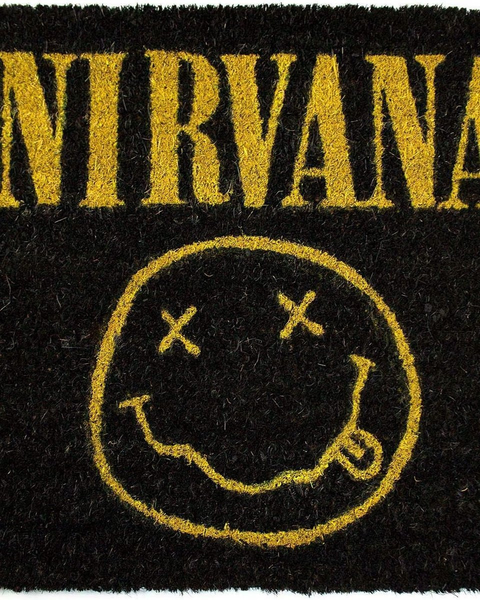 Officiële Kokosvezel Deurmat met Smiley Ontwerp