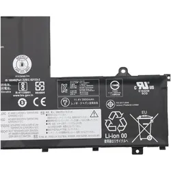 Lenovo SP/B L19M3PF1 11.4V45Wh3cell (3 Zellen, 4000 mAh), Notebook Akku, Schwarz