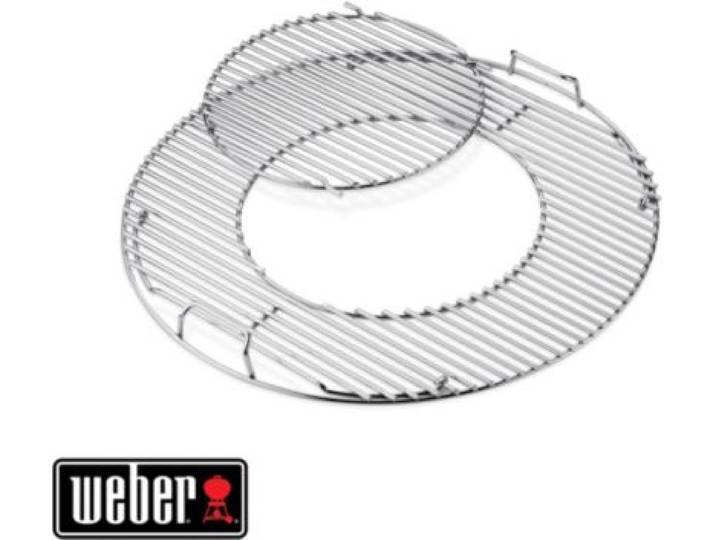 Weber - Grille Barbecue De Cuisson Gourmet En Acier Inox 57 Cm