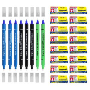 Online Füllerpatronen 81626 Vorteilspack, blau, 80 Großraumpatronen & 8 Tintenkiller, 5 Stück