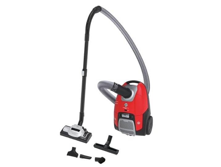 Hoover HE510HM Aspirateur Traineau Sac Puissant 800W\, Grande Capacité 3\,5L\, Rayon Action 10m\, Silencieux 69db\, Brosse Parquet
