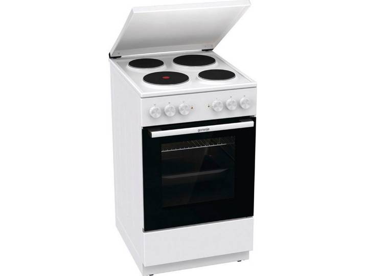 GORENJE Platten-Standherd GE 5A23WH, Aqua Clean