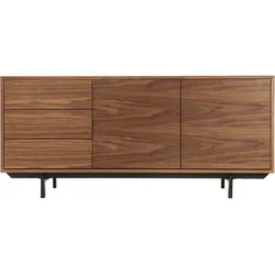 Design-Sideboard Vintage 160 cm Nussbaum MANNY