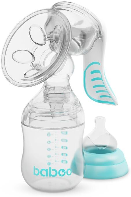 Baboo Manual Breast Pump with 4-level Suction Strength Tire-lait 1 pcs