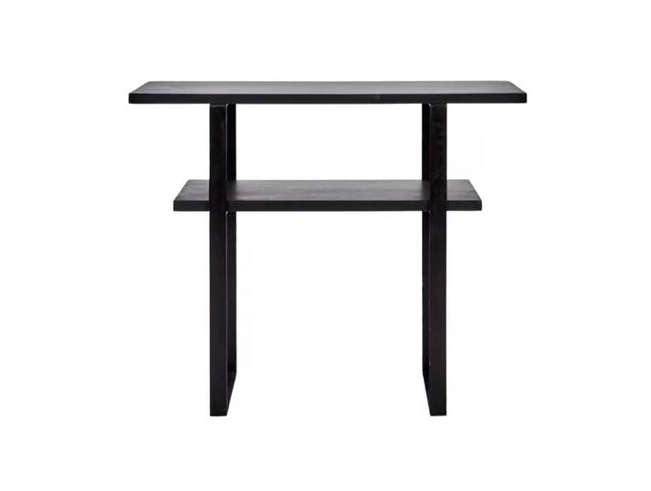House Doctor Woda Konsolentisch 90x30x75 cm Schwarz