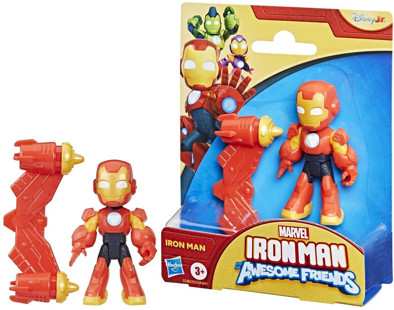 Hasbro Marvel: Iron Man And His Awesome Friends - Iron Man Figure (G1467)