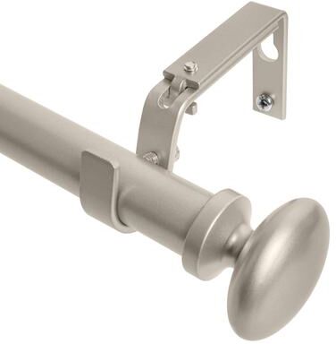 Meriville 1-Inch Diameter Prima Single Window Curtain Rod