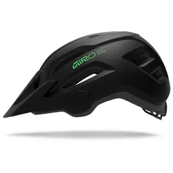 Giro Fixture II Youth Kinderhelm Mat Black/Vivid Green Gr. Uni (50-57 cm)