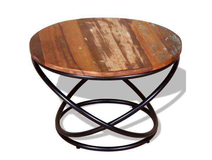 Table basse multicolore 60 x 60 x 40 cm