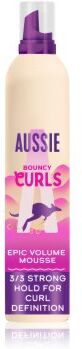 Aussie Bouncy Curls Epic Volume mousse para cabelos cacheados 200 ml. Bouncy Curls Epic Volume
